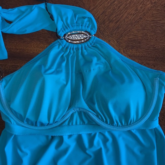 Coco Reef Maven High Neck Underwire Tankini Top - Picture 8 of 13